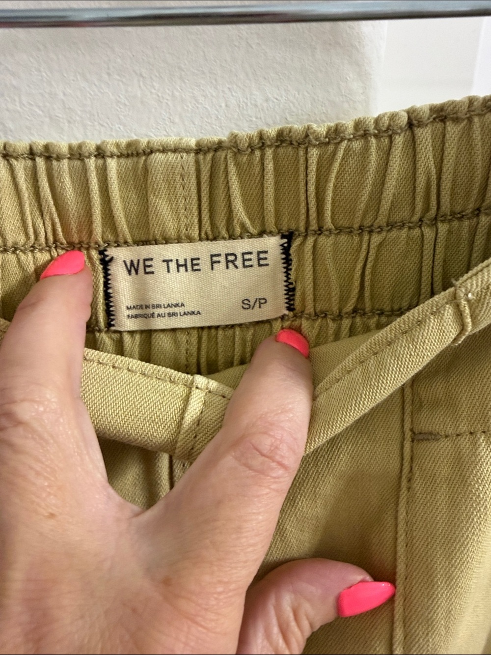 We The Free Breezy Pull-on Denim Wide-Leg Pants in Mustard - Picture 3 of 4